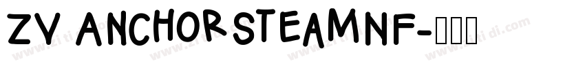 ZV AnchorSteamNF字体转换